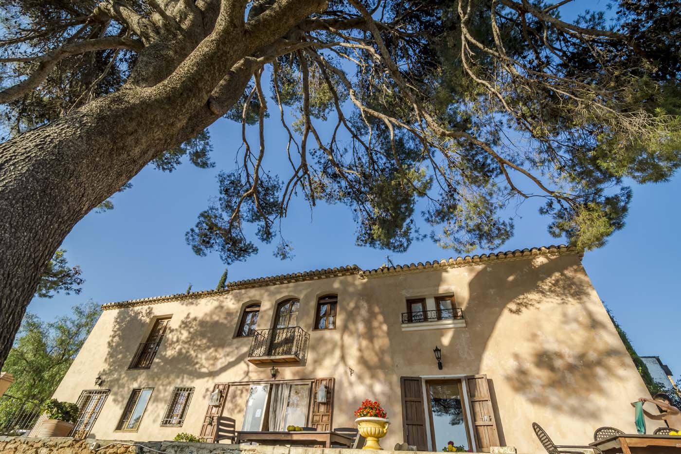 A charming traditional farmhouse